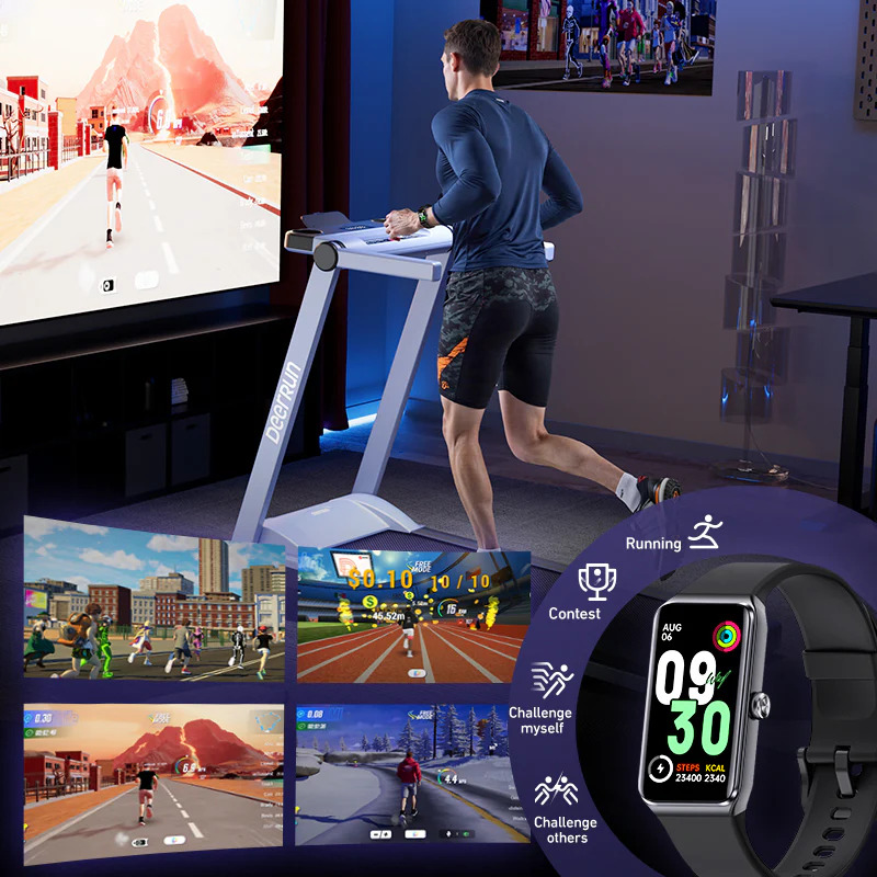 DeerRun® Fitness Smartwatch: Sync to App & Track Workouts - Image 3