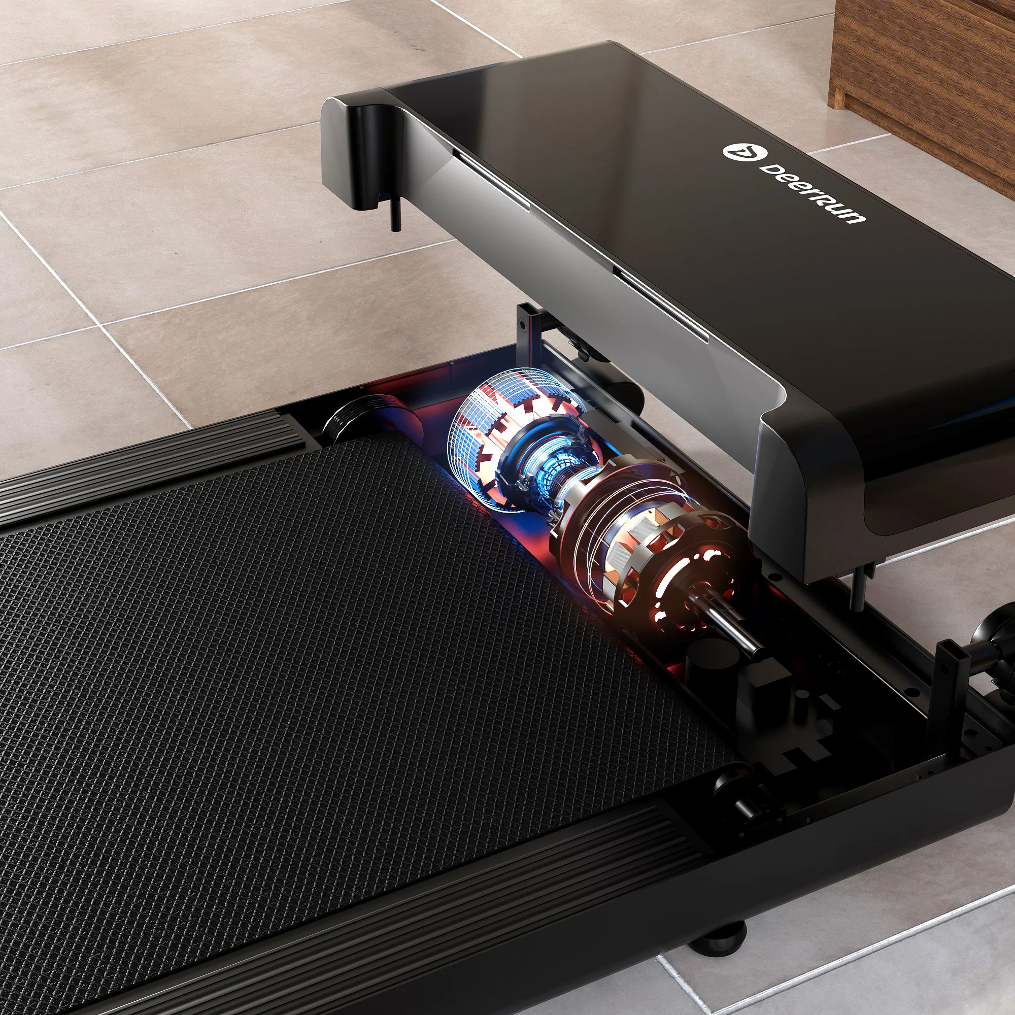 DeerRun Z20 Foldable Walking Pad Treadmill – Ultra Compact with LED Display - Image 17